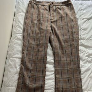 Plaid slacks
